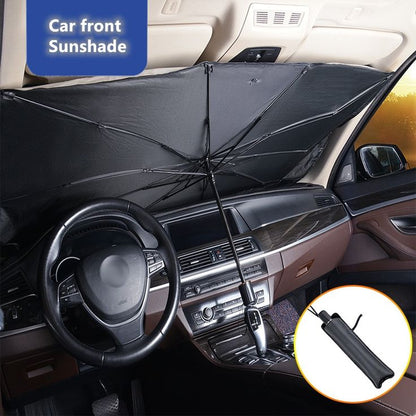 Foldable Car Windshield Sun Shade Umbrella