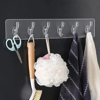 Super Strong Self Adhesive Wall Mounted Hooks Strip